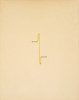 60" Point Drawing No. 22, Richard Tuttle, Watercolor, Delaware Art Museum