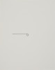 60" Point Drawing No. 8, Richard Tuttle, Drawing, Delaware Art Museum