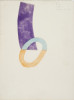 Title 2  (Angou on orange), Richard Tuttle, Collage, Delaware Art Museum