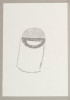 Press Type ’84, #6, Richard Tuttle, Drawing, Akron Art Museum