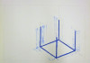 Incomplete Cube Inside Corner Neon [three of six], Stephen Antonakos, Drawing, High Museum of Art