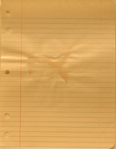 Loose Leaf Notebook Drawing - Box 8, Group 17