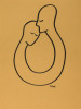 Love Loop, Mark Kostabi, Drawing, Portland Museum of Art [Maine]