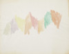 Rainbow Drawing, Richard Tuttle, Drawing, Hood Museum of Art, Dartmouth College