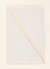 Yellow and Orange Broken Diagonal, Richard Tuttle, Drawing, Virginia Museum of Fine Arts