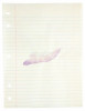 Untitled (notebook drawing), Richard Tuttle, Watercolor, Memphis Brooks Museum of Art