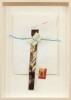 Untitled Greek Travel Collage, Stephen Antonakos, Collage, Marjorie Barrick Museum of Art, University of Nevada, Las Vegas