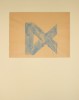 Study for Cloth Piece, Richard Tuttle, Watercolor, University Museum, Southern Illinois University