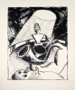 Alibi, Lucio Pozzi, Drawing, University of Alaska Museum of the North