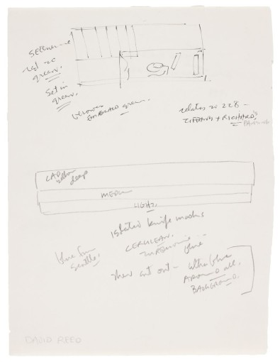 Working Drawings for Various Paintings (#456 and #461)