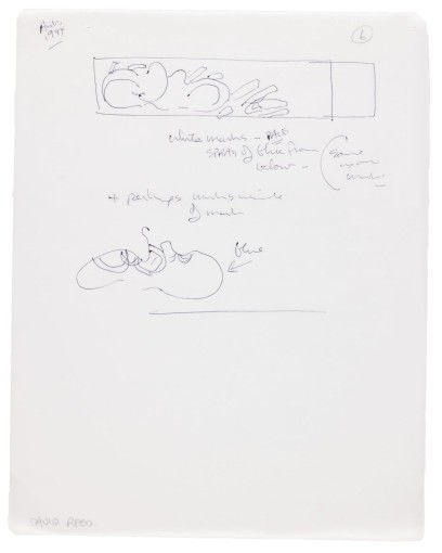 Working Drawings for Various Paintings (#331, Page 6)