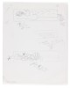 Working Drawings for Various Paintings (#331, Page 5), David Reed, Drawing, Birmingham Museum of Art