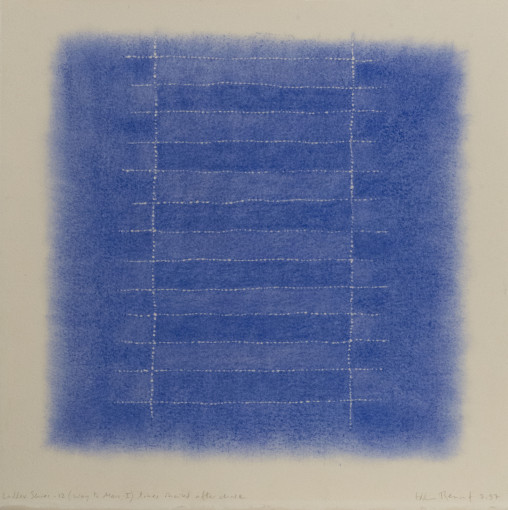 Ladder Series- 12 (Way to Mars - I) lines incised after chalk, 1997