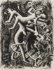 Reaction Room, Mark Kostabi, Drawing, Joslyn Art Museum